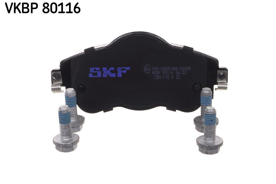 Jogo de 4 pastilhas de travão SKF ref. VKBP 80116